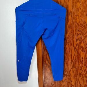 Lululemon Leggings Royal Blue 25’